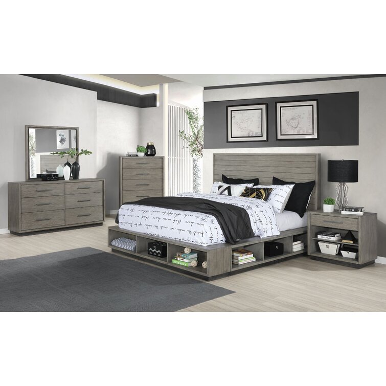 Etheredge Dakota Platform 5 Piece Configurable Bedroom Set